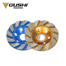 Straight Turbo Segment Diamond 800 Grit Grinding Wheel for Concrete